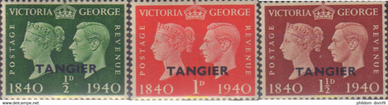 333193 MNH TANGER. Ocupación Britanica 1940 REYES - British Occ. MEF