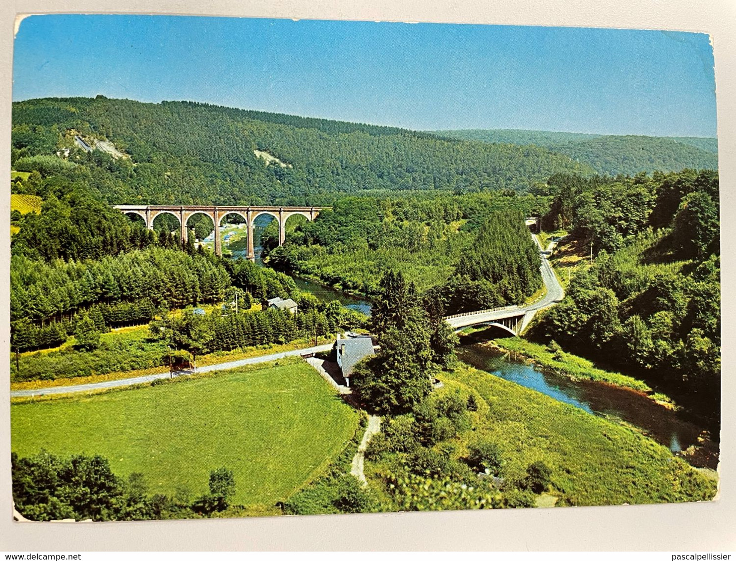 CPSM - BELGIQUE - Herbeumont Sur Semois - Viaduc Et Pont Des Conques - Herbeumont