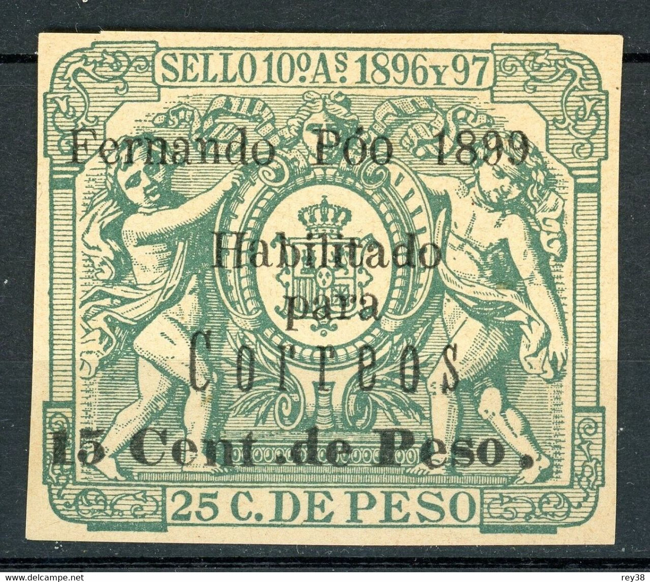 FERNANDO POO 1899. MNH**. 15CTS/25 CTS - Fernando Po