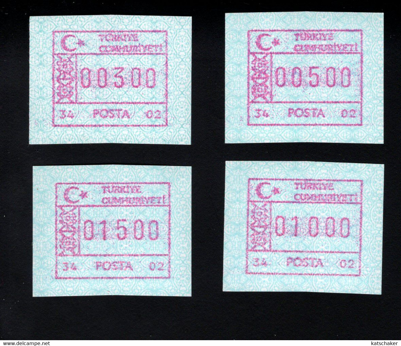 1722439000   MICHEL 2 S 1 AUTOMAAT 34 POSTFRIS (XX) MINT NEVER HINGED   - - Automaten