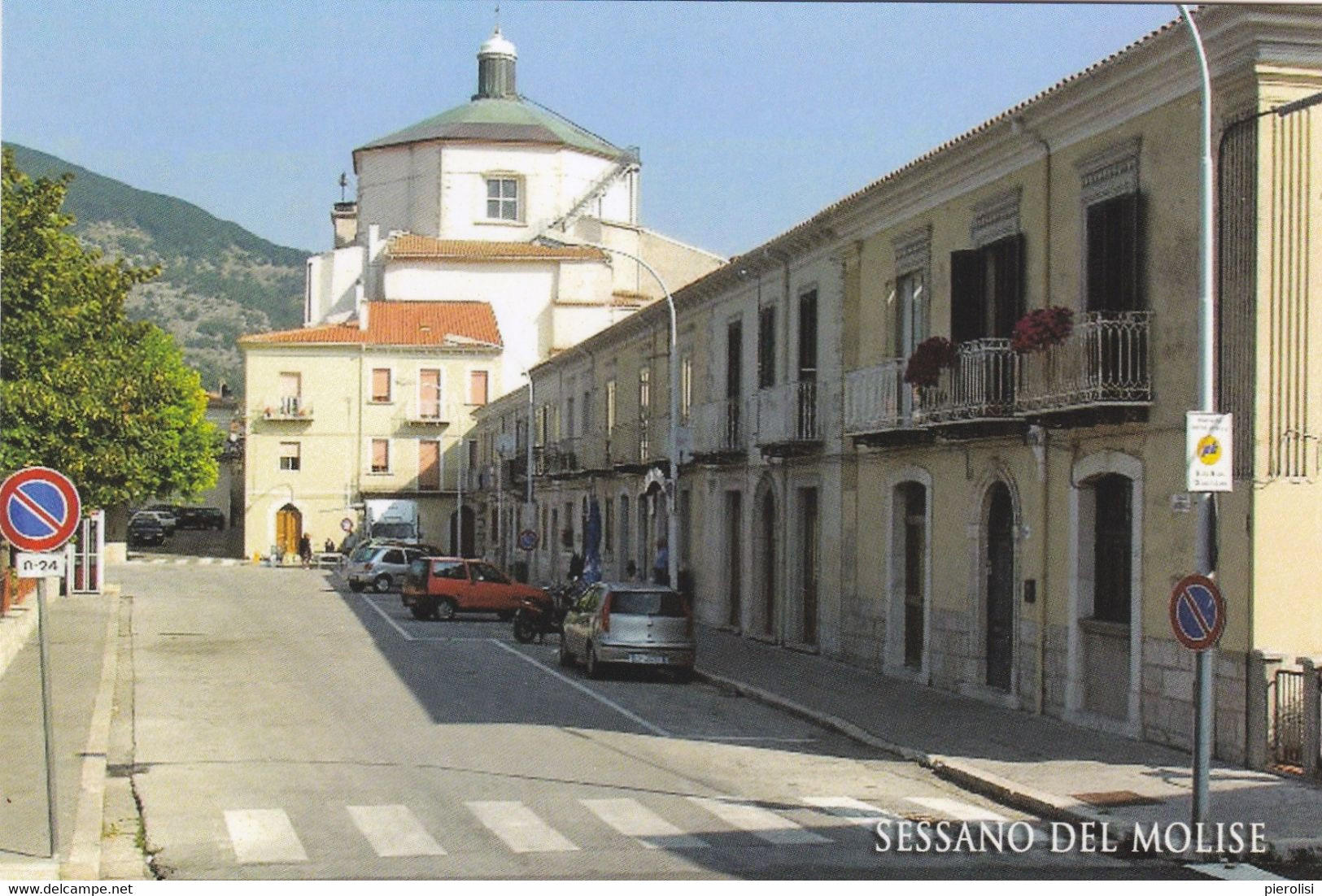 (P738) - SESSANO DEL MOLISE (Isernia) - Via Della Rimembranza - Isernia