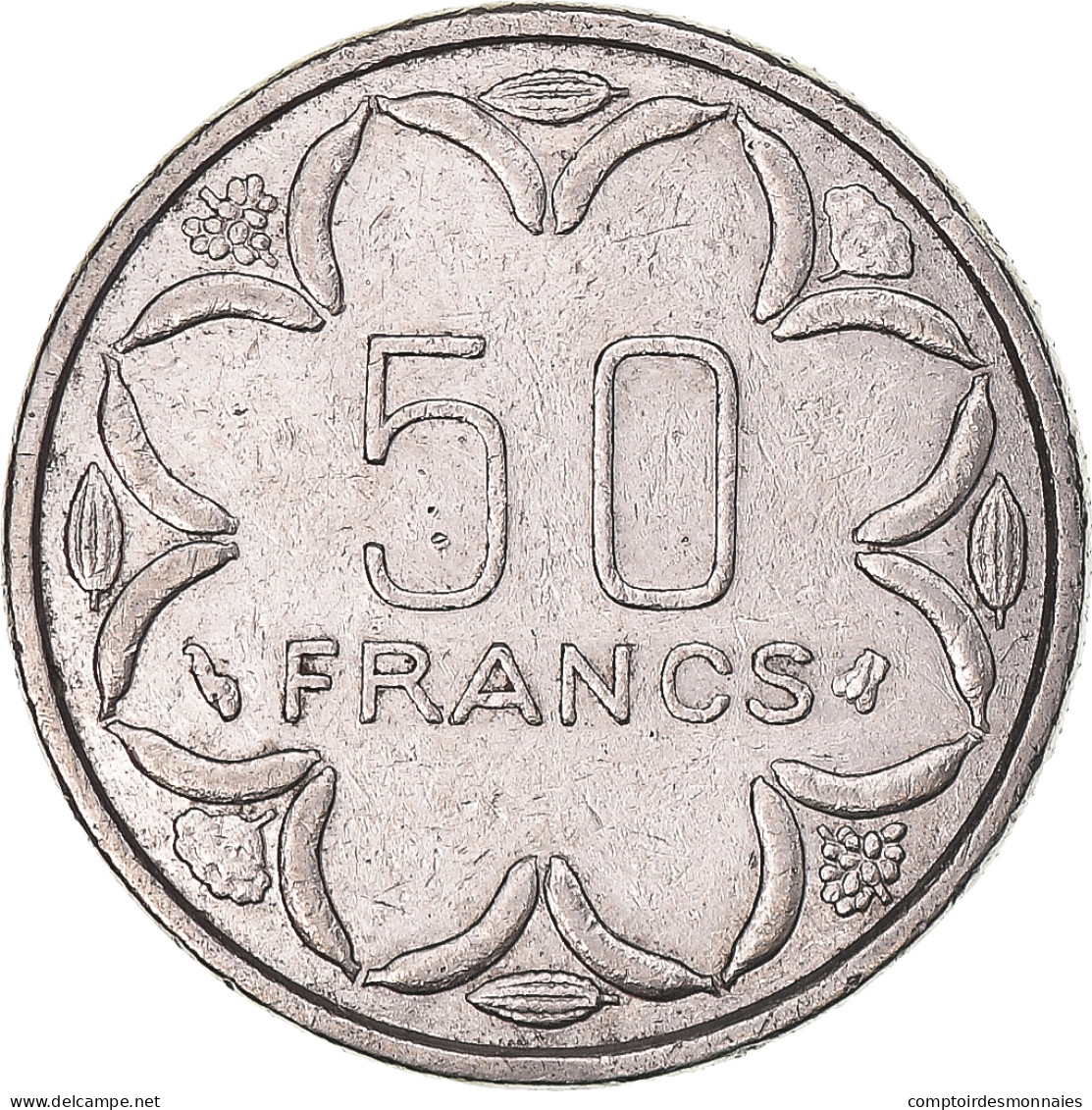 Monnaie, États De L'Afrique Centrale, 50 Francs, 1998 - Cameroon