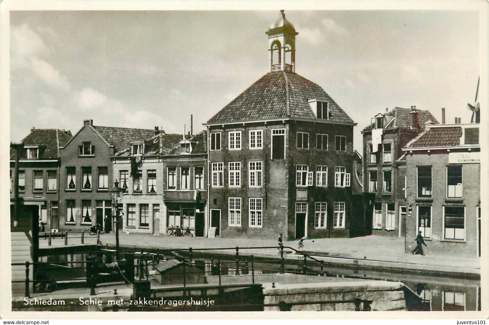 CPSM Schiedam-Schie Met Zakkendragershuisje     L2085 - Schiedam