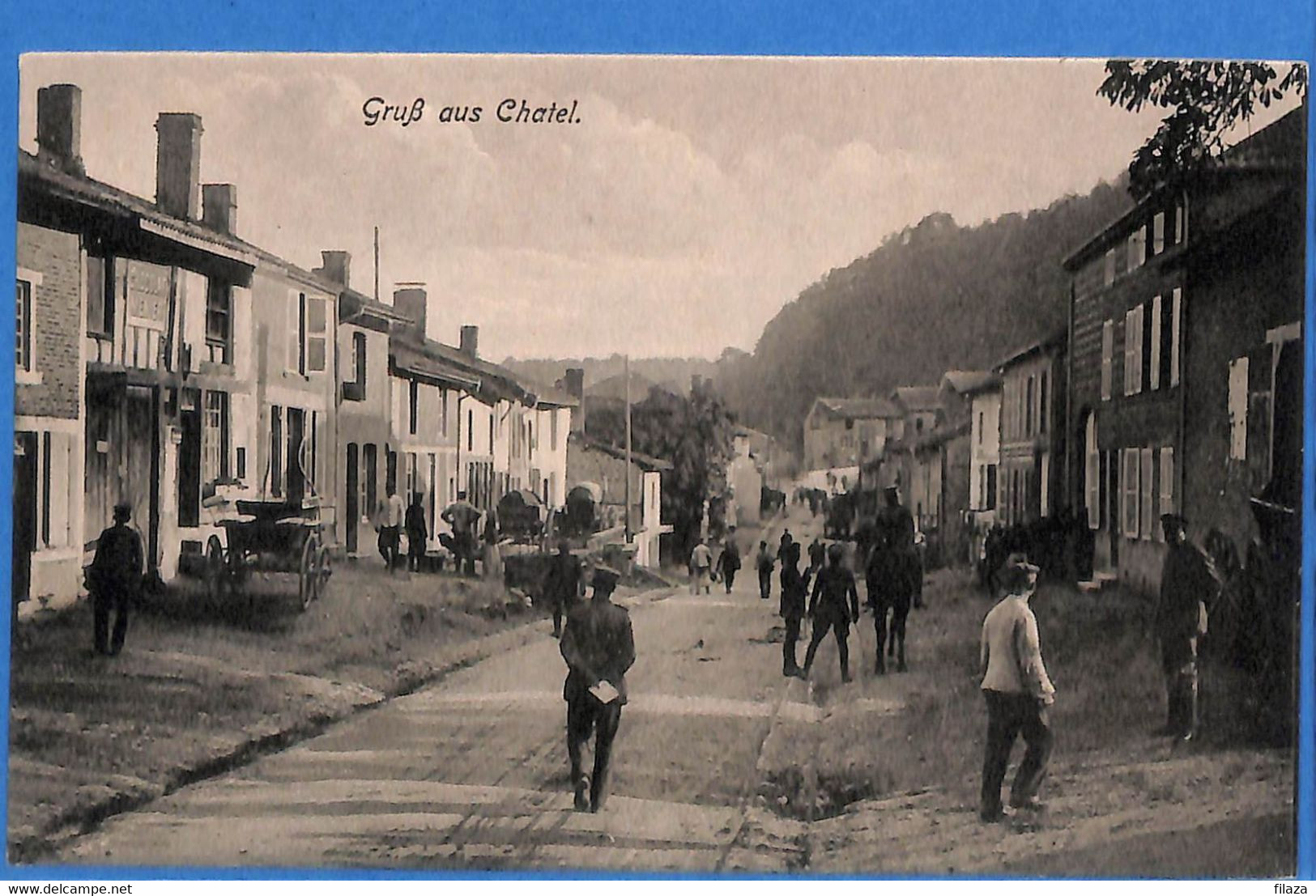 08 - Ardennes - Chatel - Une Rue (N12041) - Altri & Non Classificati