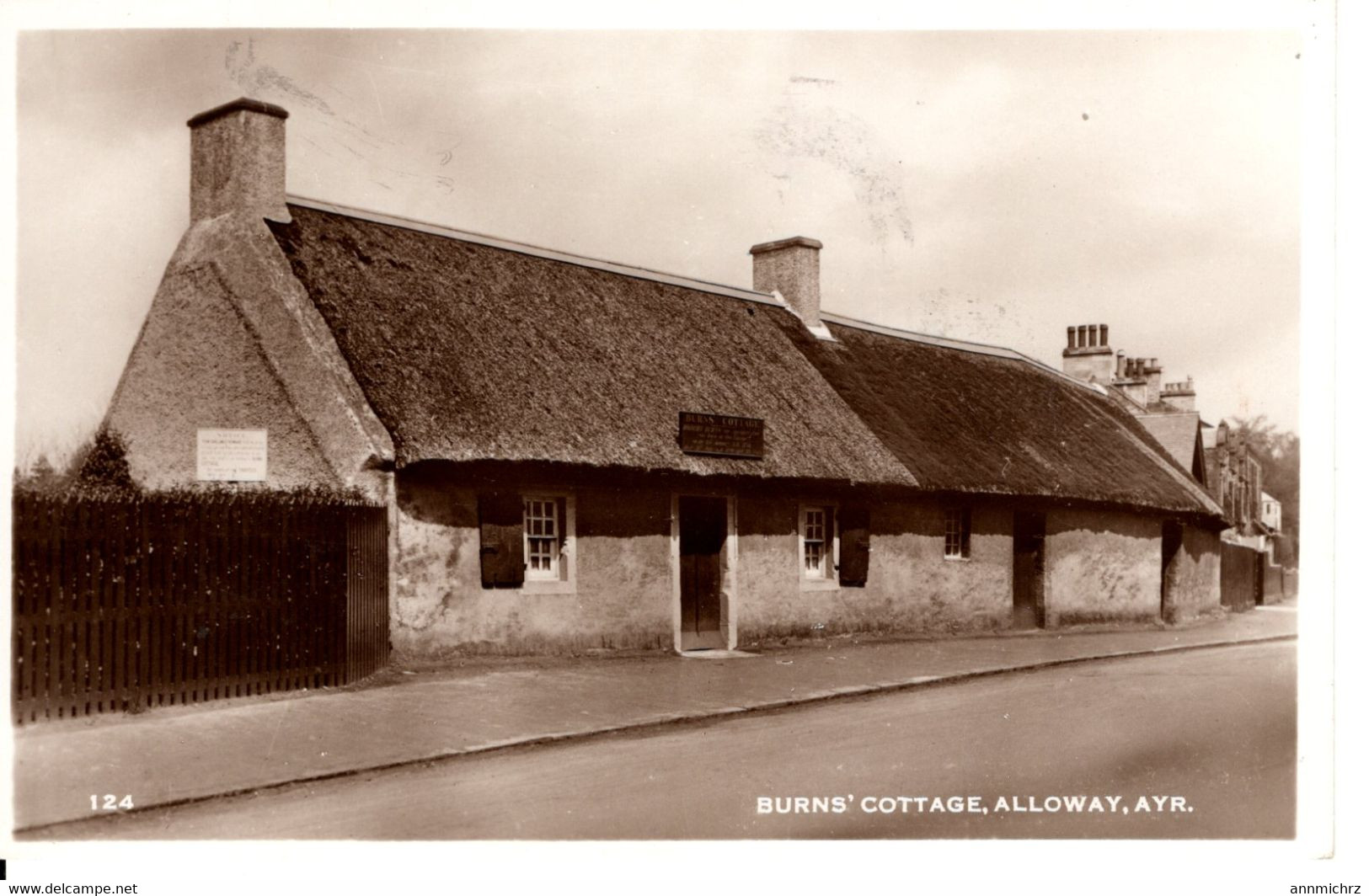 BURN'S COTTAGE ALLOWAY - Ayrshire