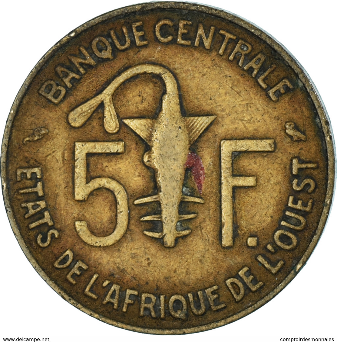 Monnaie, Communauté économique Des États De L'Afrique De L'Ouest, 5 Francs - Ivoorkust