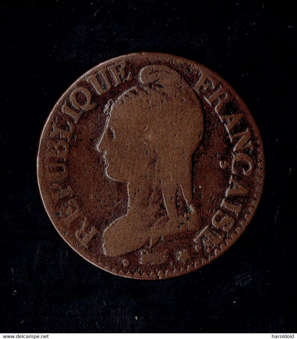 FRANCE DIRECTOIRE - DUPRE 5 CTS AN 7 BB - TB A TTB - 1795-1799 Directoire (An IV – An VIII)