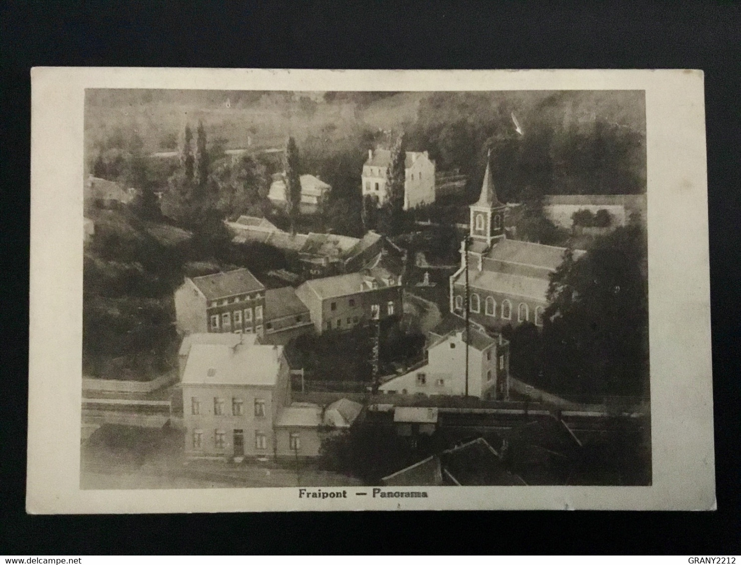 FRAIPONT « PANORAMA 1908 » GARE DE FRAIPONT,ÉGLISE. - Trooz