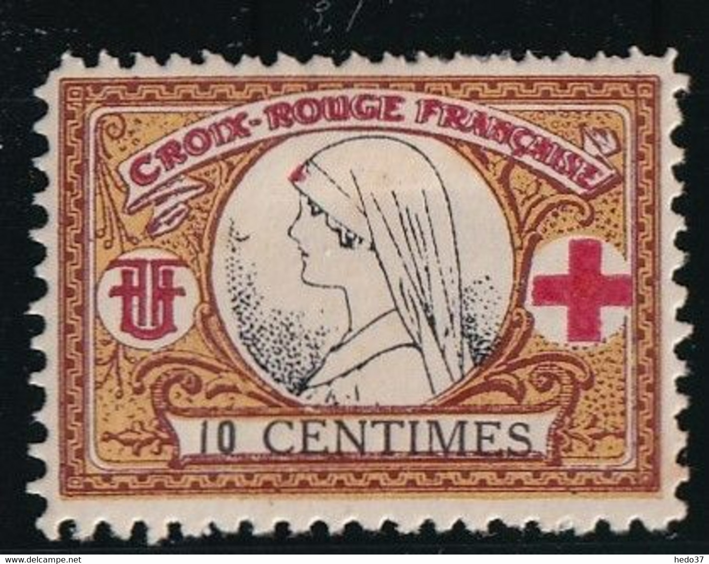 France Vignettes - Croix Rouge - Neuf * Avec Charnière - TB - Rotes Kreuz