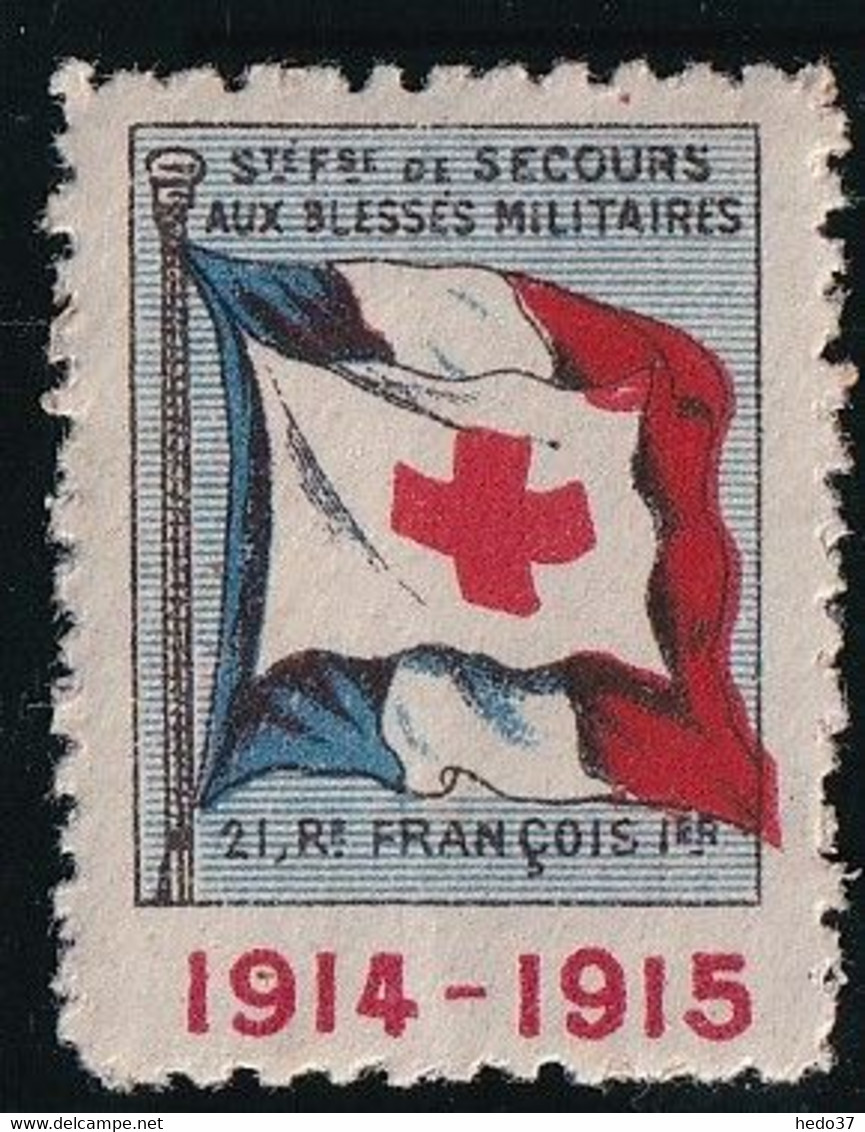 France Vignettes - Croix Rouge - Neuf ** Sans Charnière - TB - Red Cross