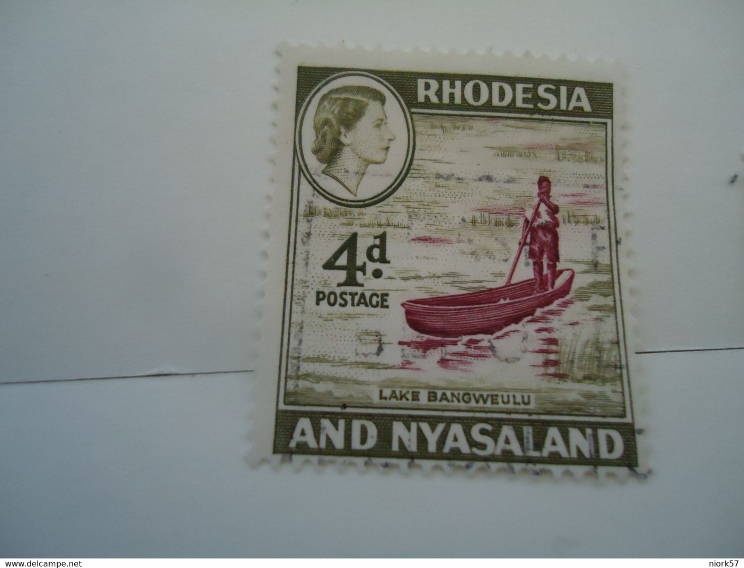 RHODESIA NYASALAND MNH  STAMPS   FISHING - Rhodesia & Nyasaland (1954-1963)