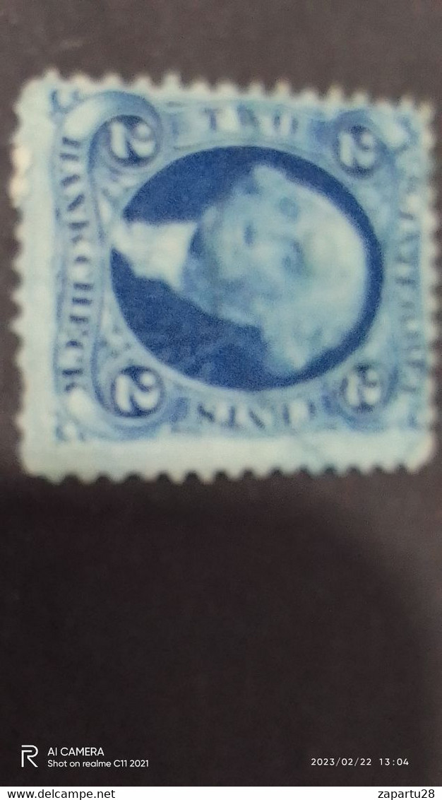 USA-1865-75  2C-   FİSCAL DAMGALI - Andere & Zonder Classificatie