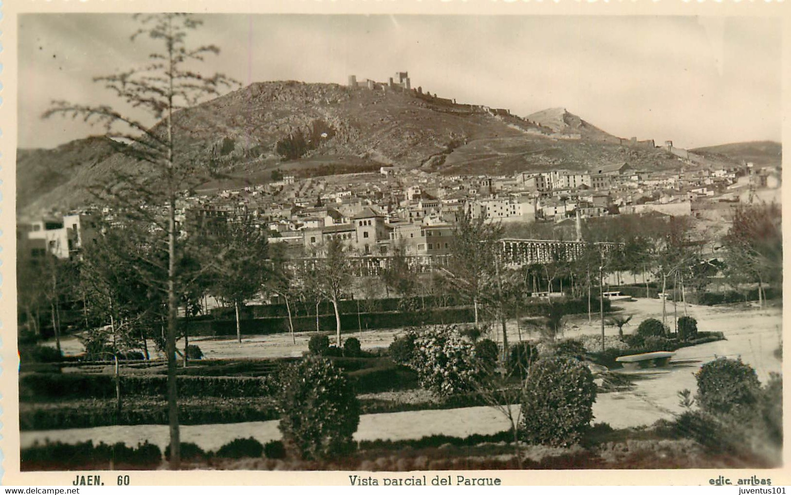 CPSM Jaén-Vista Parcial Del Parque     L2085 - Jaén