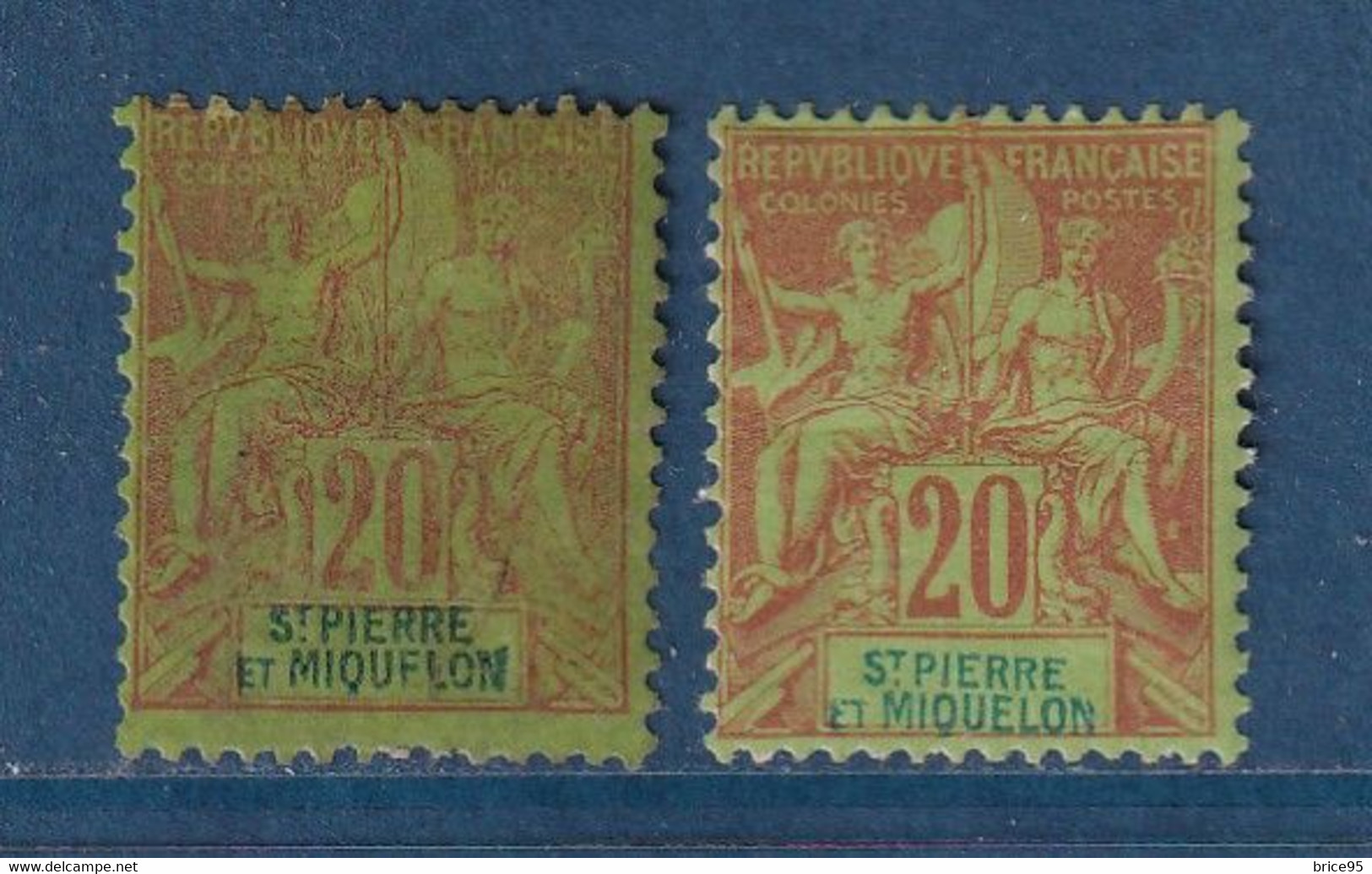 Saint Pierre Et Miquelon - YT N° 65 * - Neuf Avec Charnière - 1892 - Used Stamps
