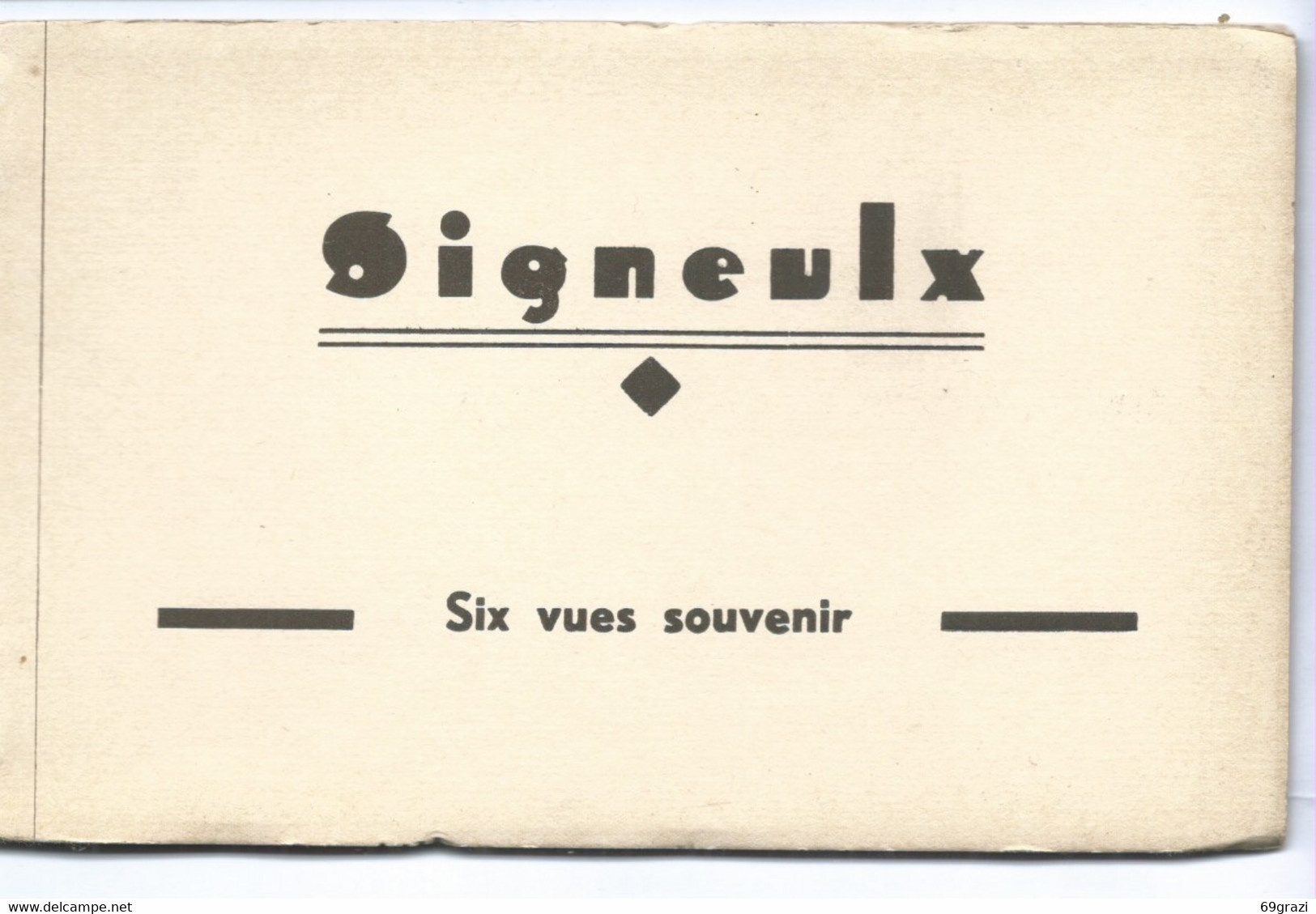 Signeulx ( Musson). Carnet De 6 Cartes Numérotées De 7 à 12 - Musson