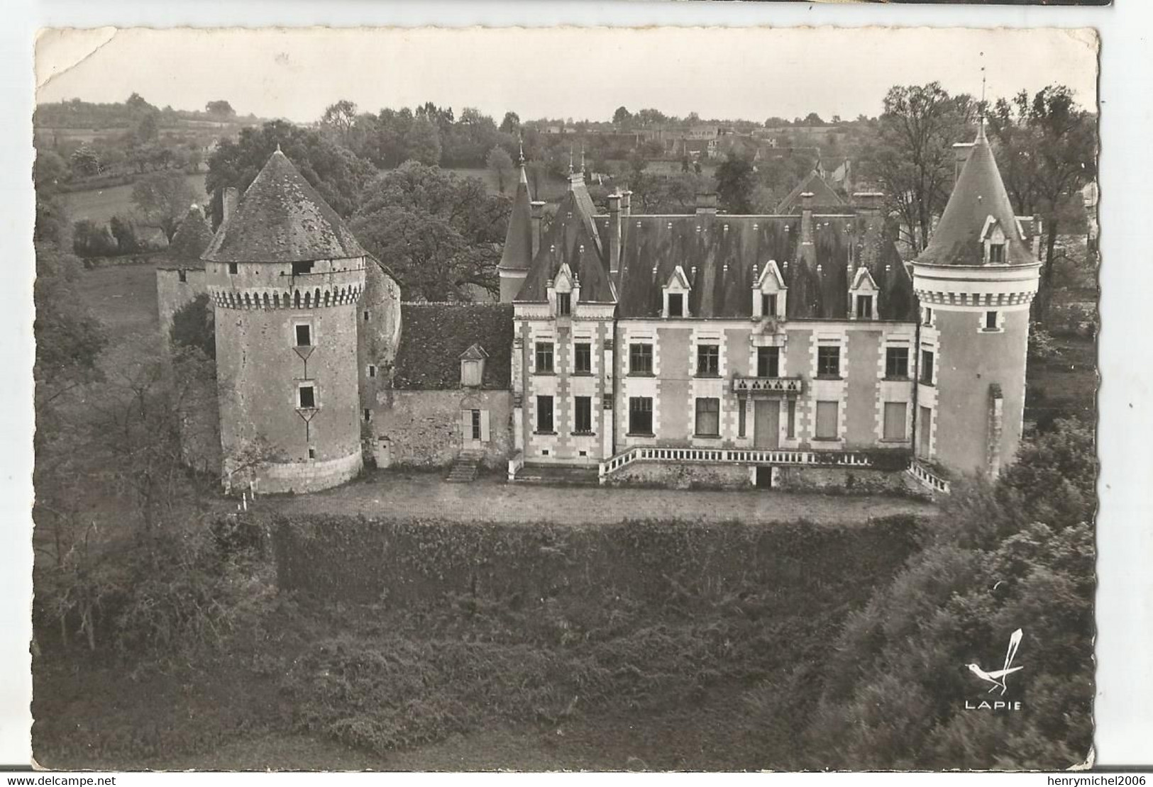 36 Indre Scoury Chateau De Cors M-h Vue Aérienne Ed Lapie - Other & Unclassified