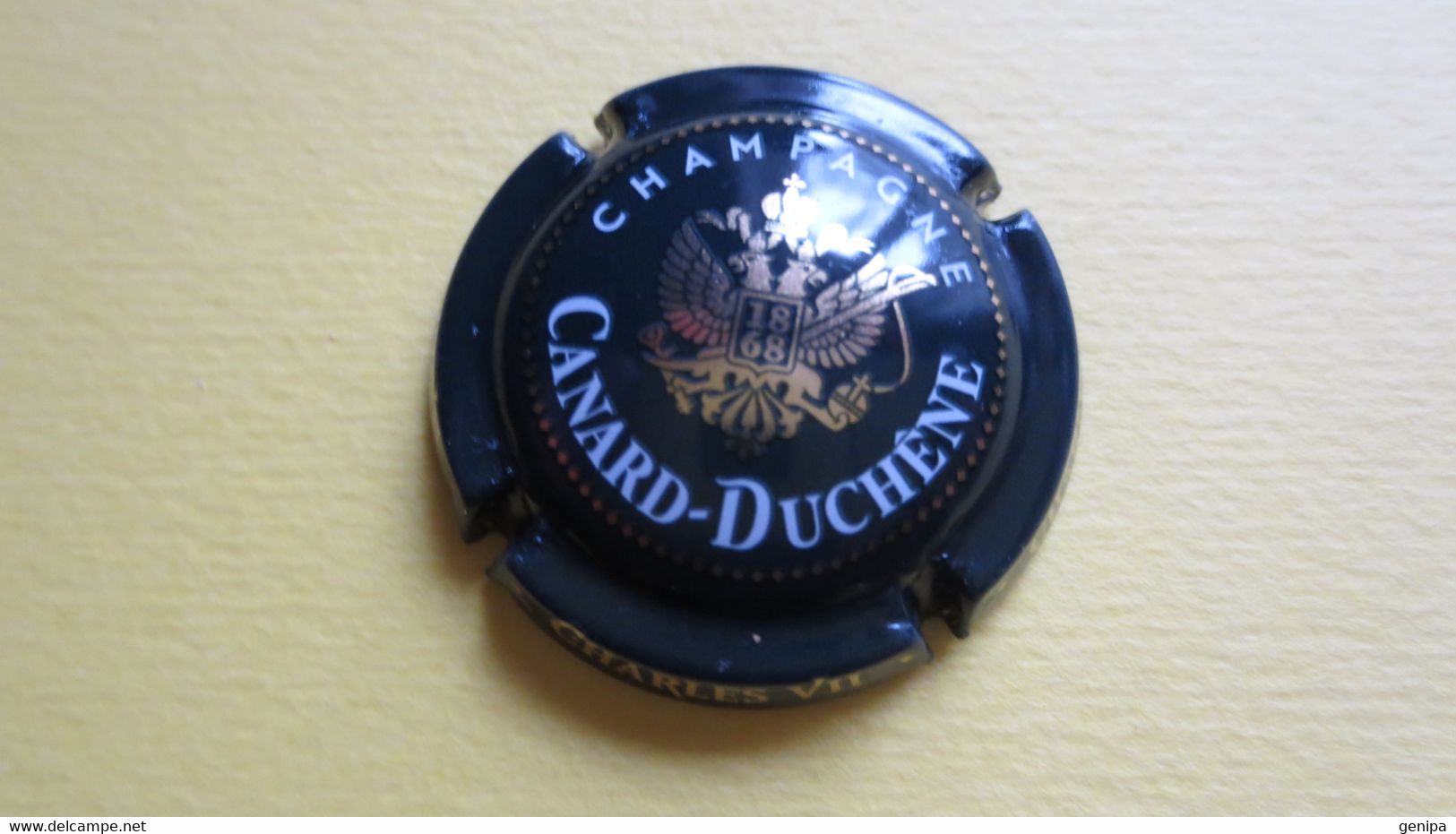 CAPSULE CHAMPAGNE. CANARD DUCHENE CHARLES VII. Vert Foncé - Canard Duchêne