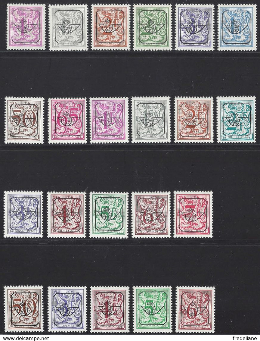 PREOS / Voorafgestempelde - Typos 1967-85 (Lion Et Banderole)