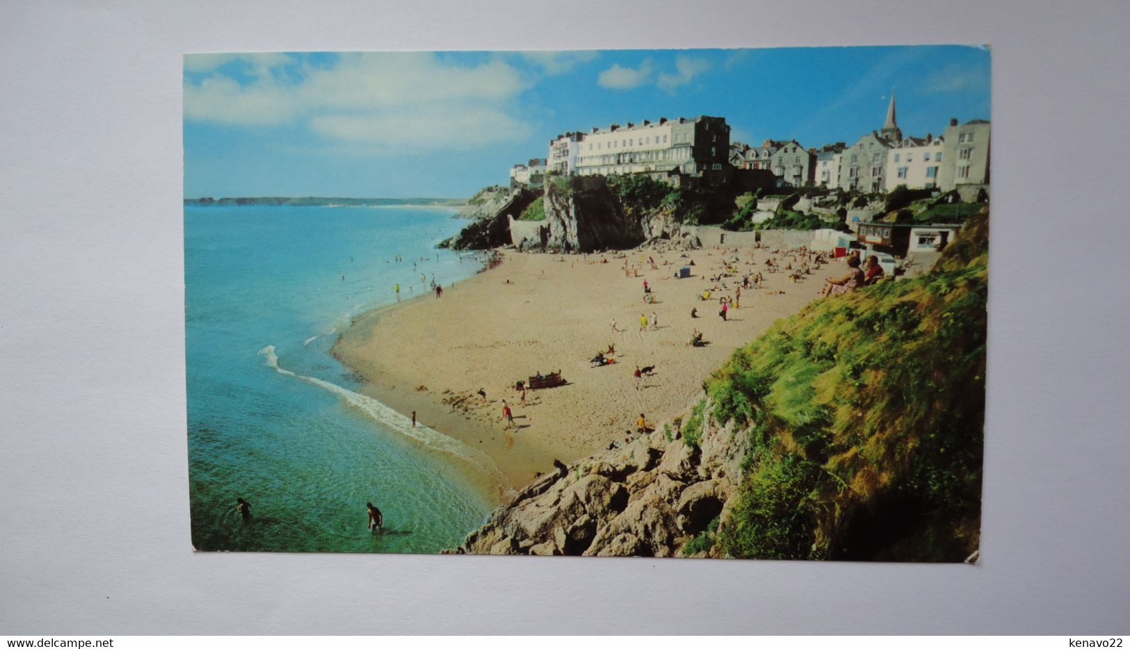 Royaume-uni ,  Tenby , Castle Sands - Pembrokeshire