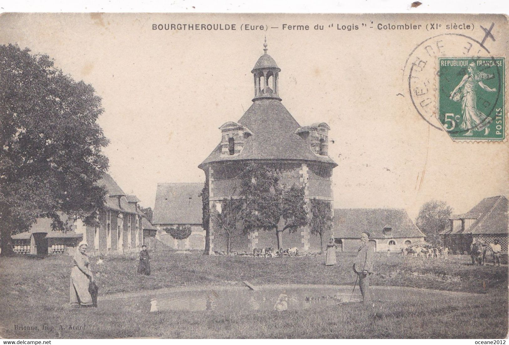 27 Bourgtheroulde. Ferme Du Logis Colombier - Bourgtheroulde