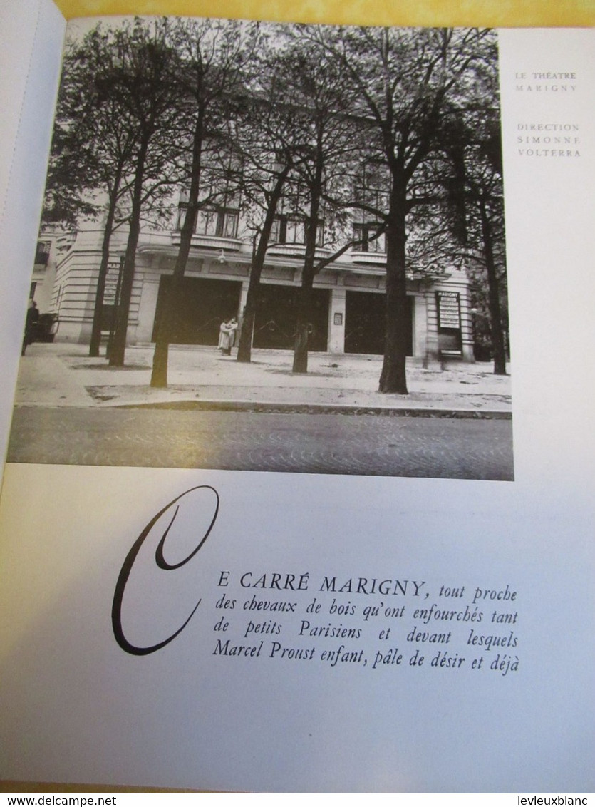 Programme ancien de LUXE /Théâtre MARIGNY/ La Répétition ou l'Amour puni / Jean ANOUILH/Janvier 1951 PROG351