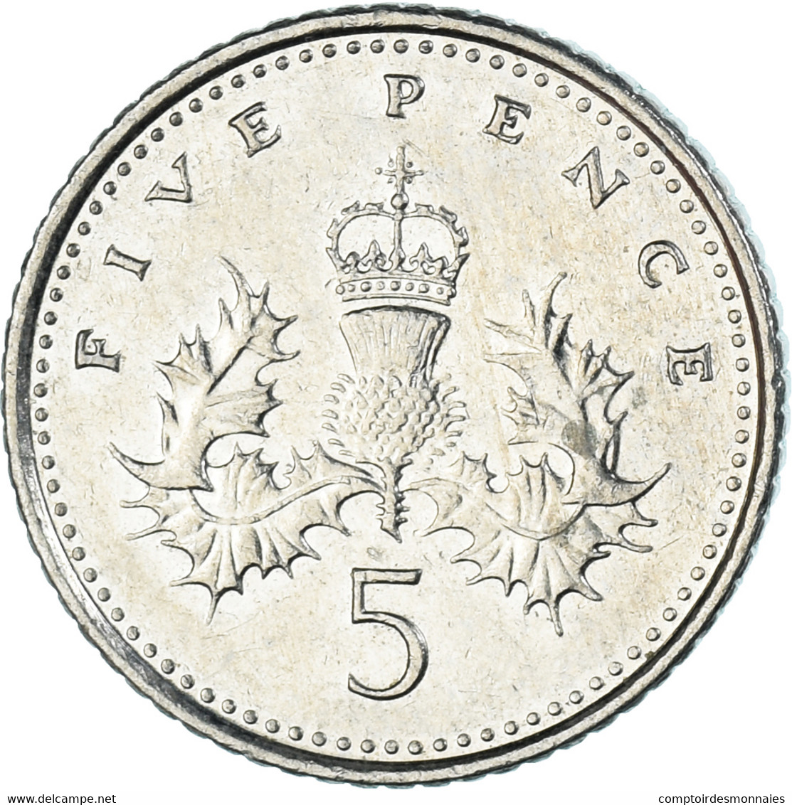Monnaie, Grande-Bretagne, 5 Pence, 2004 - 5 Pence & 5 New Pence