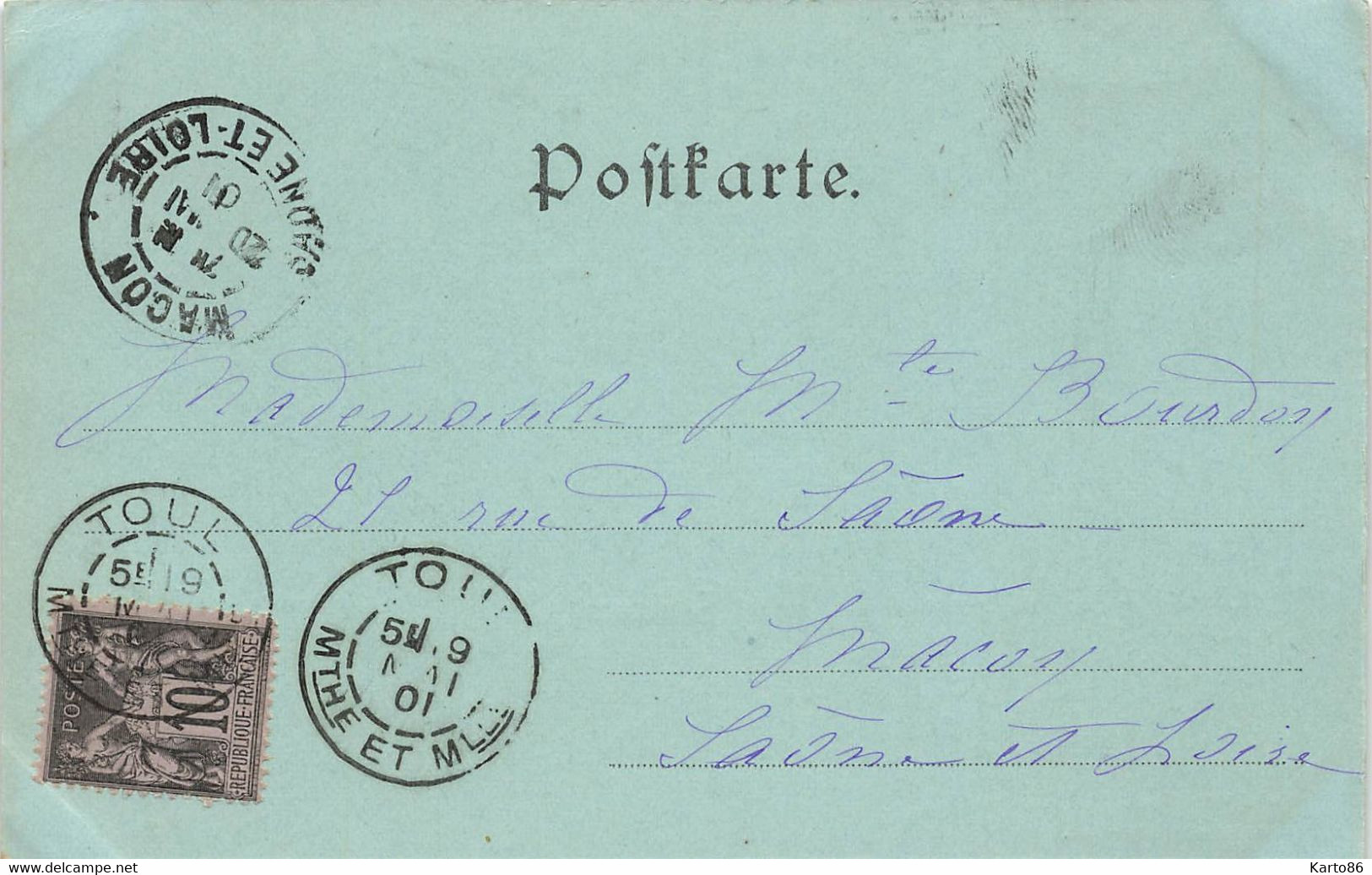 Saulxures Sur Moselotte * CPA 1901 * Gruss Aus Den Vogesen * Village - Saulxures Sur Moselotte