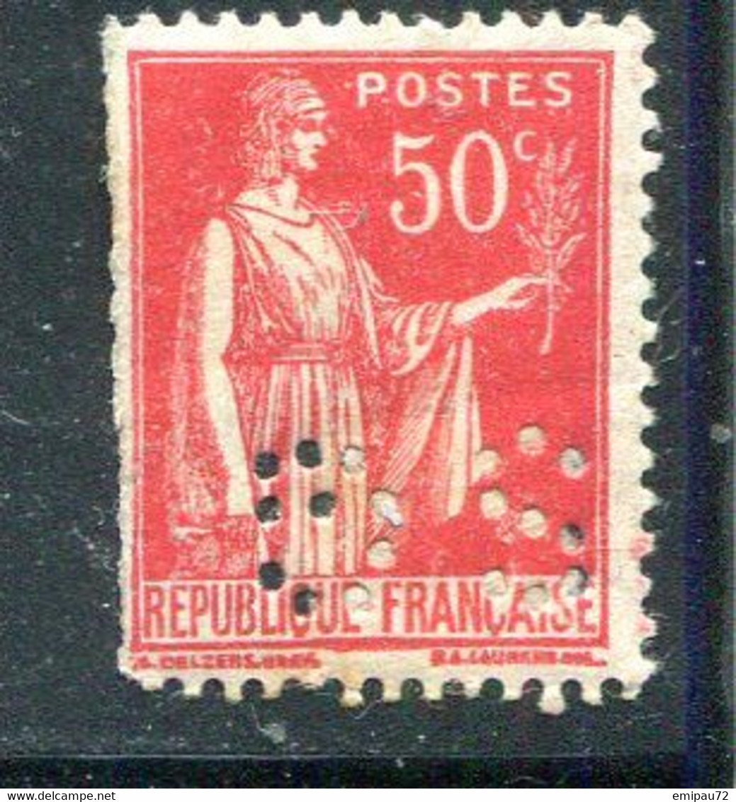 FRANCE- Y&T N°283- Neuf Avec Charnière * Et Perforé (restes De Papier Au Dos) - Unused Stamps