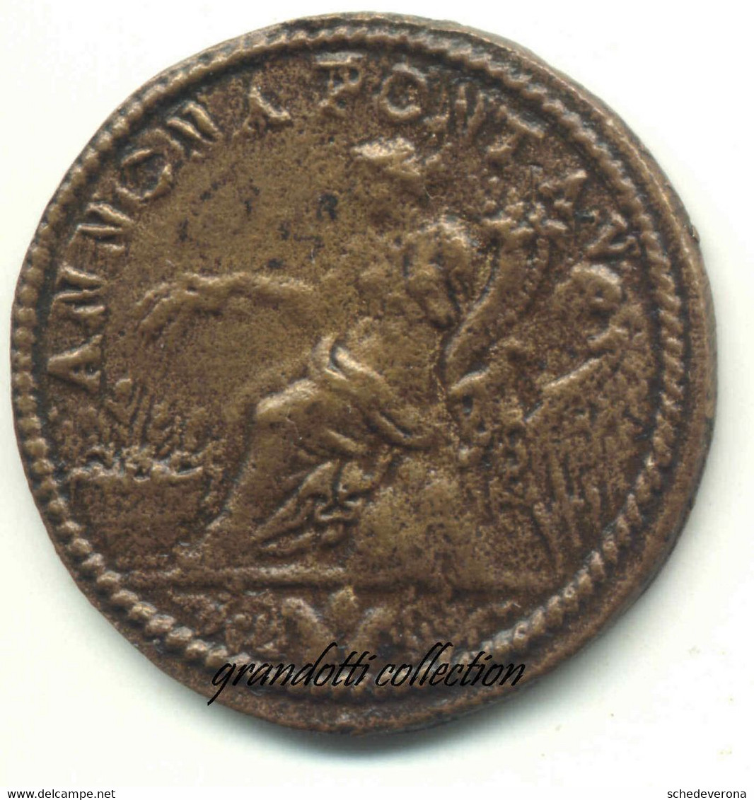 PAPA GIULIO III ANNONA PONTIFICIA MEDAGLIA 1550 - Adel