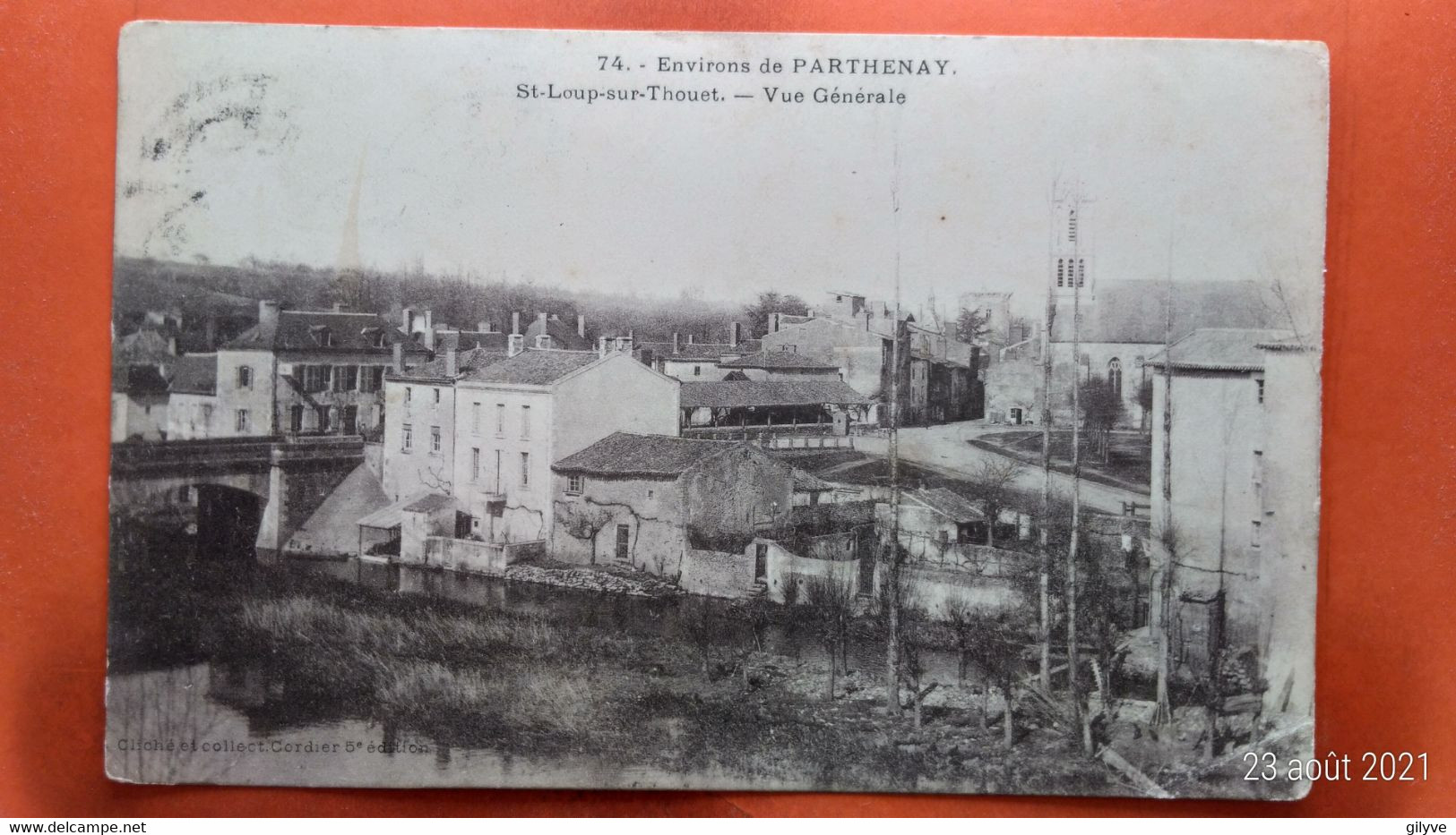 CPA (79) St Loup Sur Thouet. Vue Générale.    (X.1487) - Saint Loup Lamaire