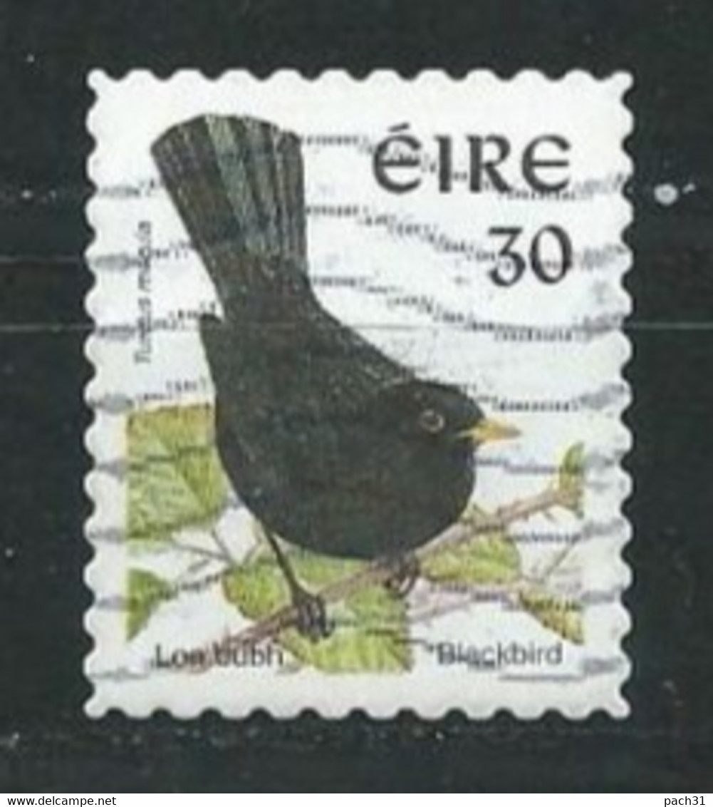 Irlande  Adhésif  Oblitéré  2003   N° YT 1067  Merle - Used Stamps
