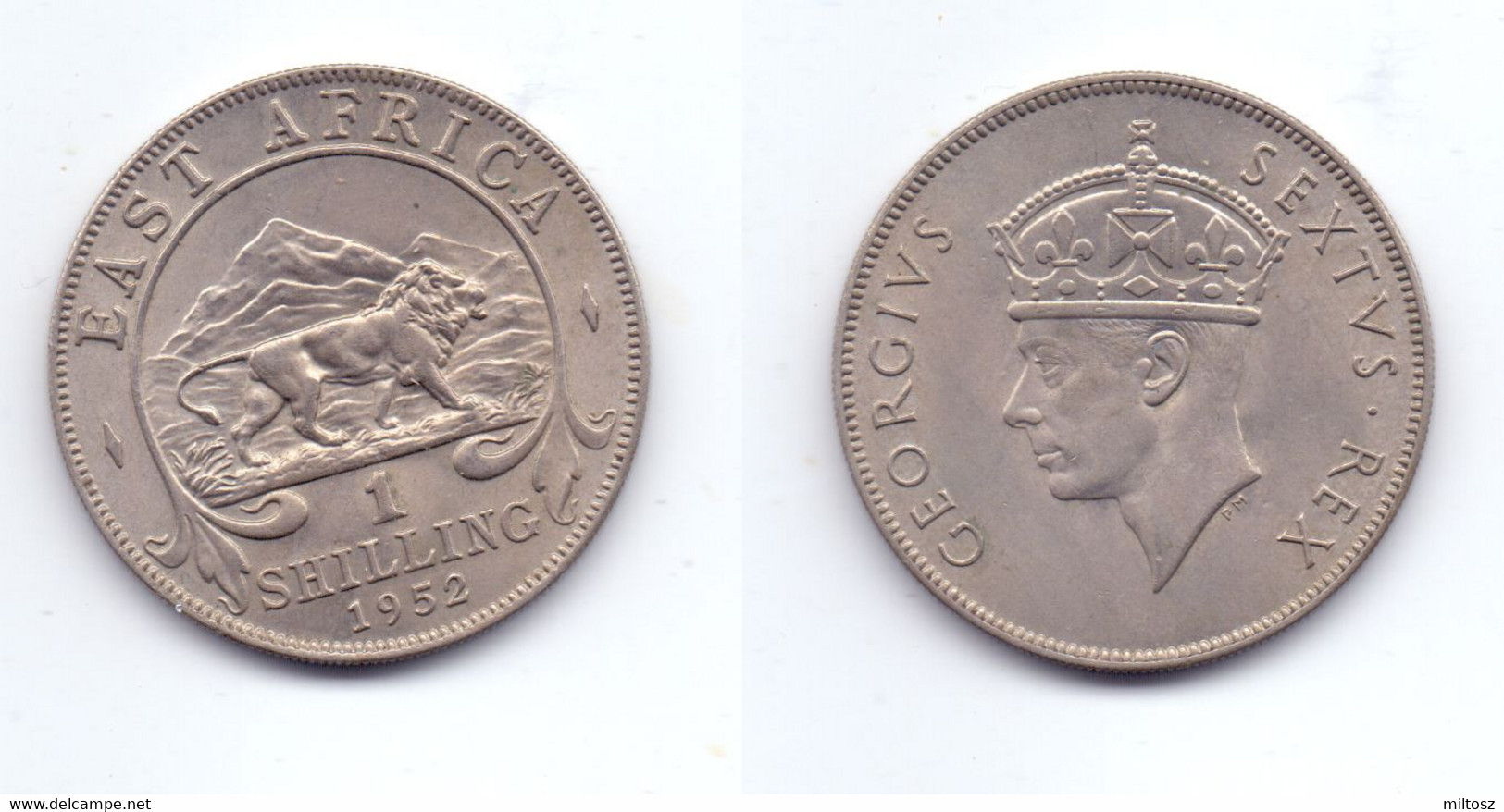 East Africa 1 Shilling 1952 - Britse Kolonie