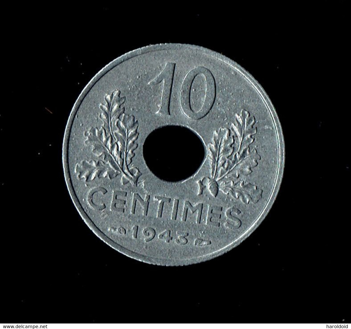 ETAT FRANCAIS - 10 CTS 1943 - NEUVE - 10 Centimes