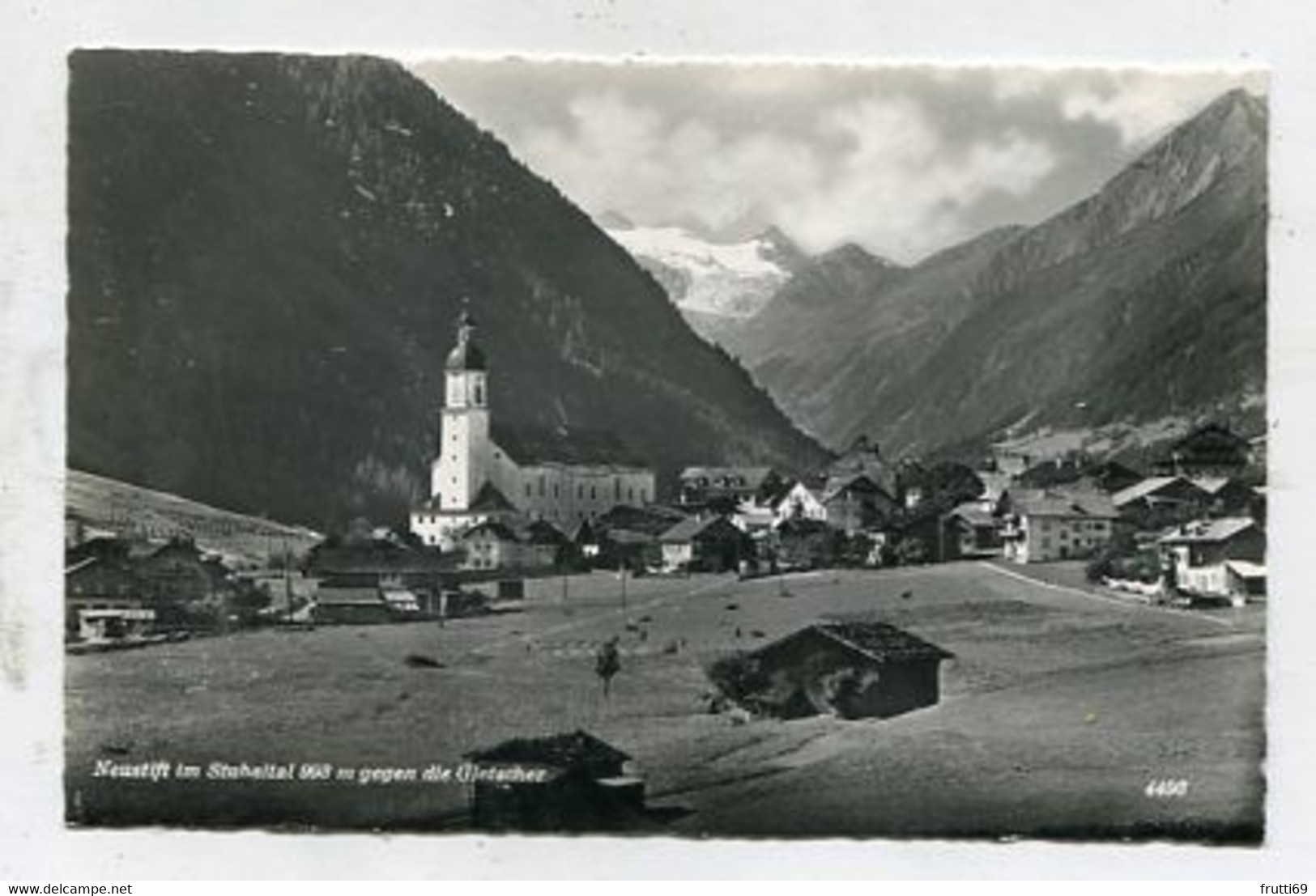 AK 117288 AUSTRIA - Neustift Im Stubaital Gegen Die Gletscher - Neustift Im Stubaital