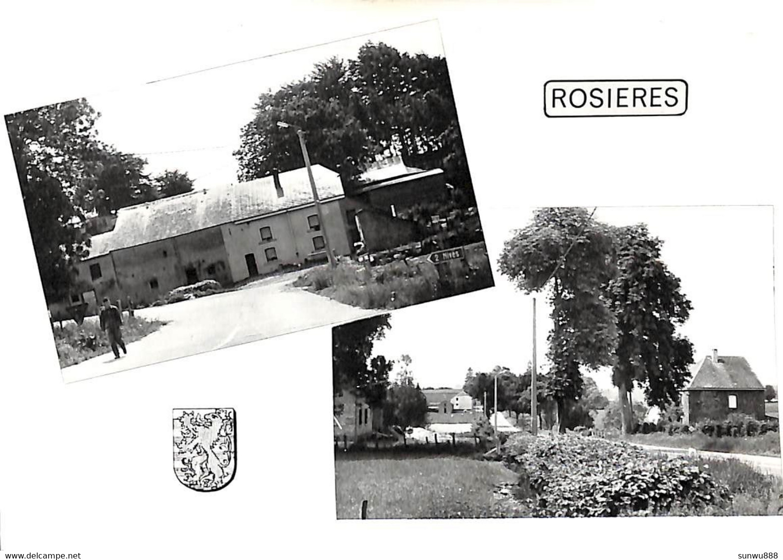 Rosieres - Route Vers Nives - Grand Route Vers Neufchâteau (1984) - Vaux-sur-Sure