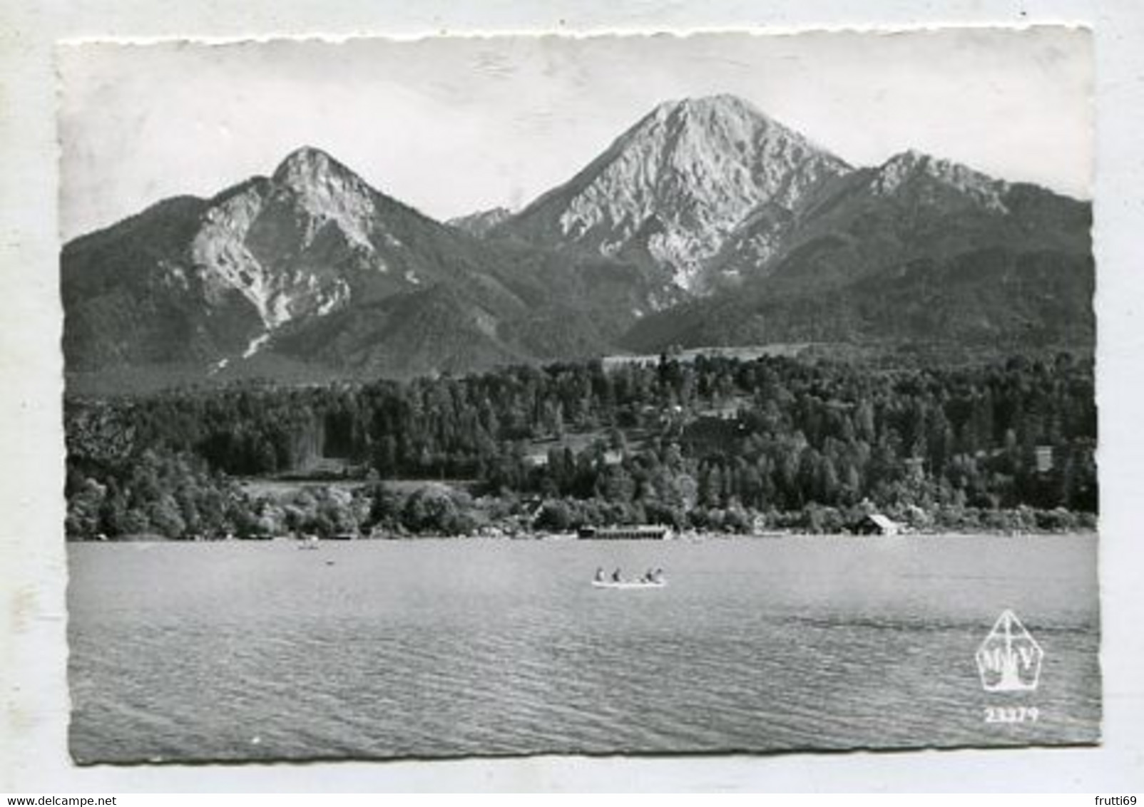 AK 117304 AUSTRIA - Faakersee - Sandbank Gegen Mittagskogel - Faakersee-Orte