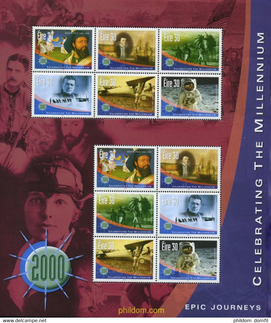 10227 MNH IRLANDA 2001 MILENIO - Lots & Serien