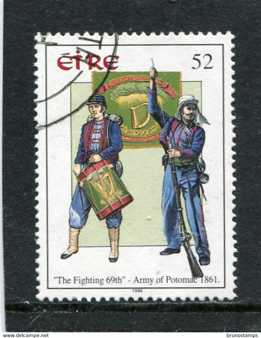 IRELAND/EIRE - 1995  52p  MILITARY UNIFORMS  FINE USED - Used Stamps