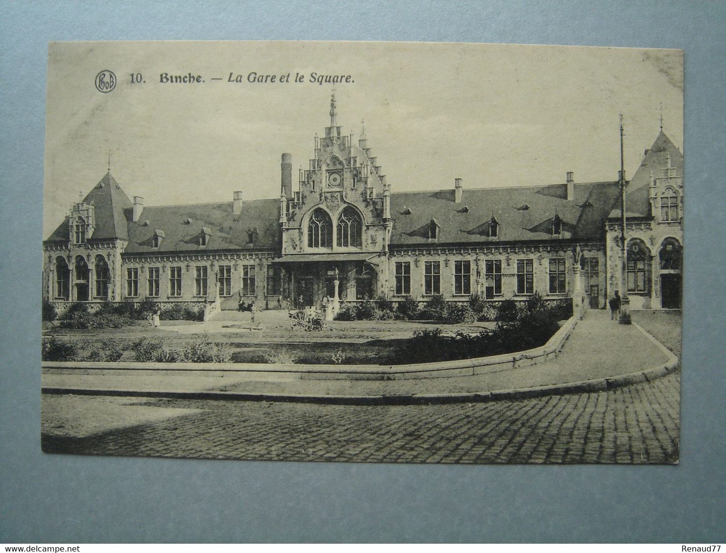 Binche - La Gare Et Le Square - Binche