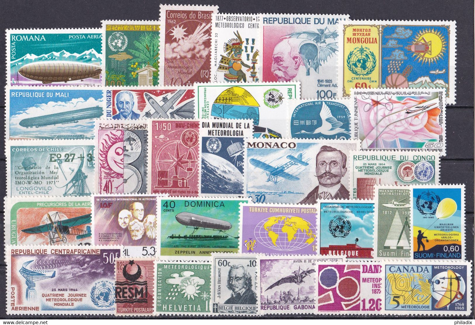 ALLE WELT Lot Mit Diversen Postfrischen Marken **/MNH (Blk-112) - Vrac (max 999 Timbres)