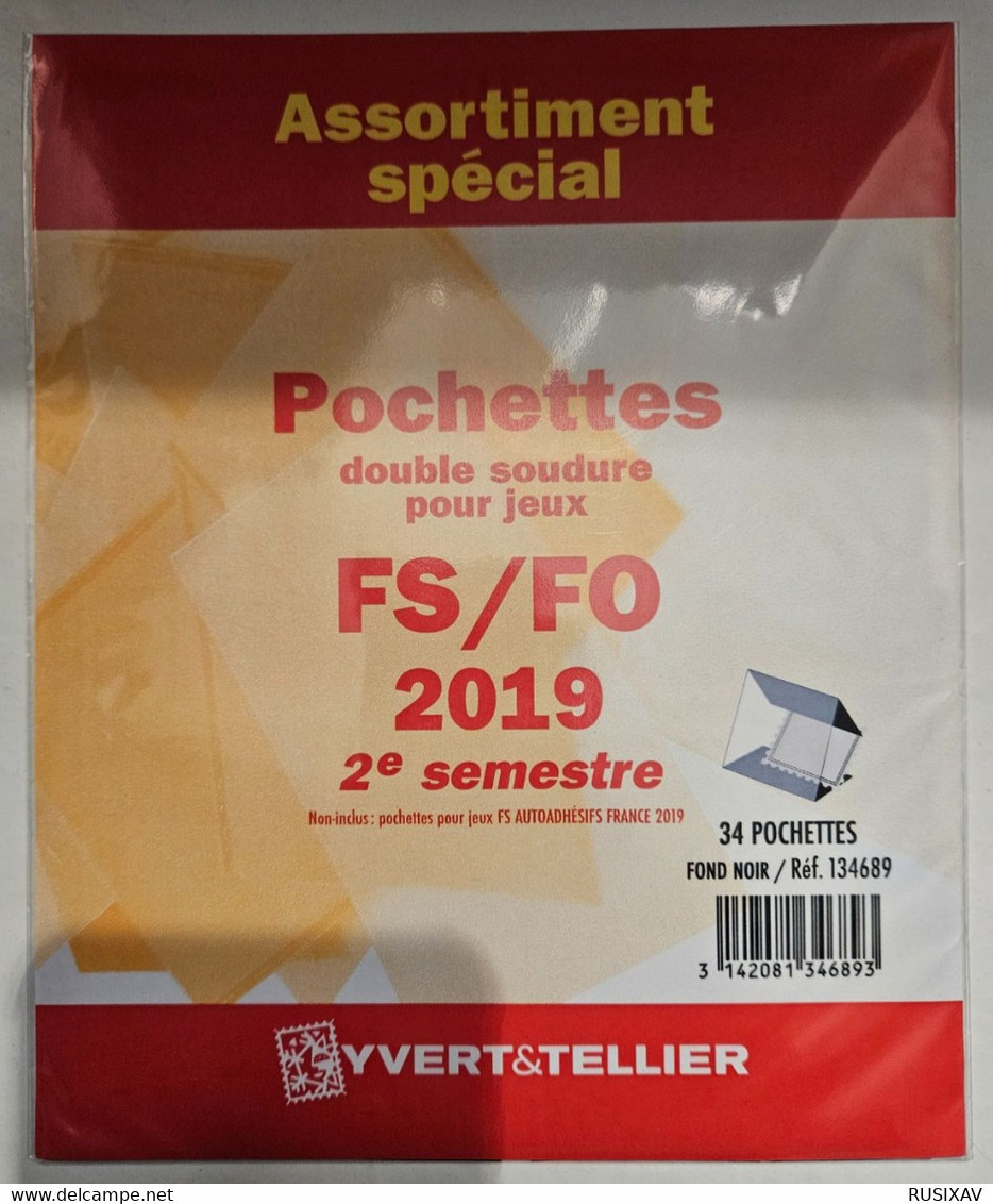 Yvert & Tellier Assortiment De Pochettes (double Soudure) : 2019-2e Semestre - Postzegelhoes