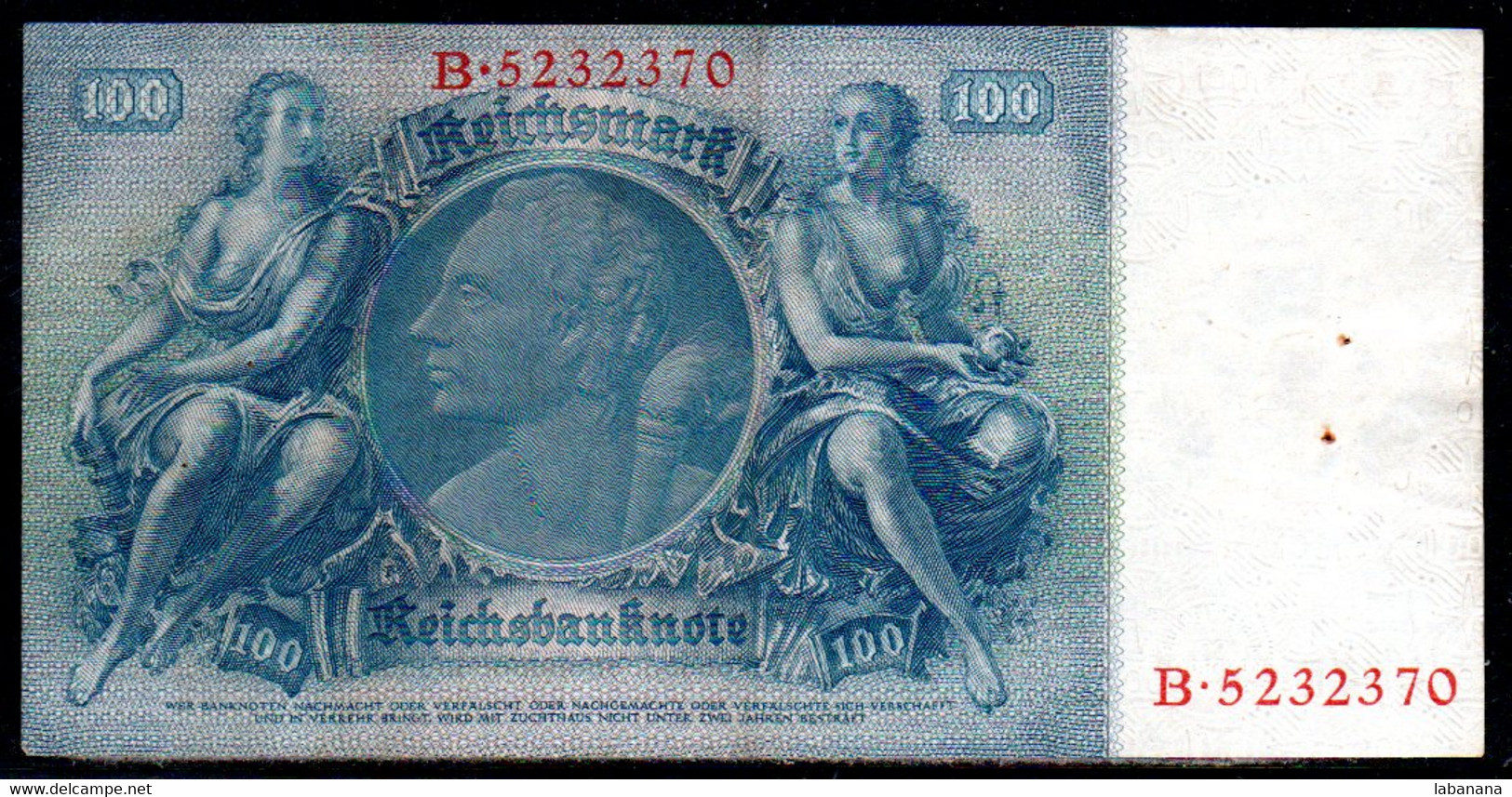 659-Allemagne 100 Reichsmark 1935 B523 - 100 Reichsmark