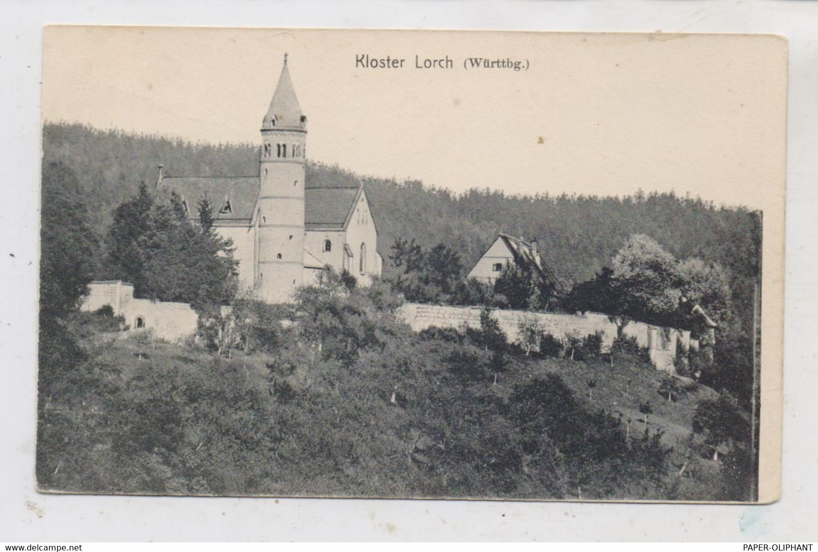 7073 LORCH, Kloster Und Umgebung, 1909, Verlag Jaeger - Gmünd - Lorch