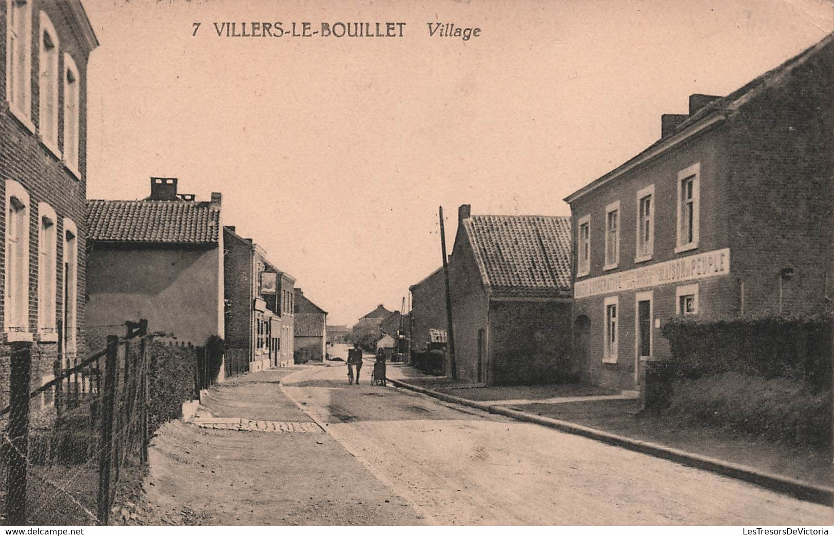 BELGIQUE - Villers Le Bouillet - Village - Carte Postale Ancienne - - Villers-le-Bouillet