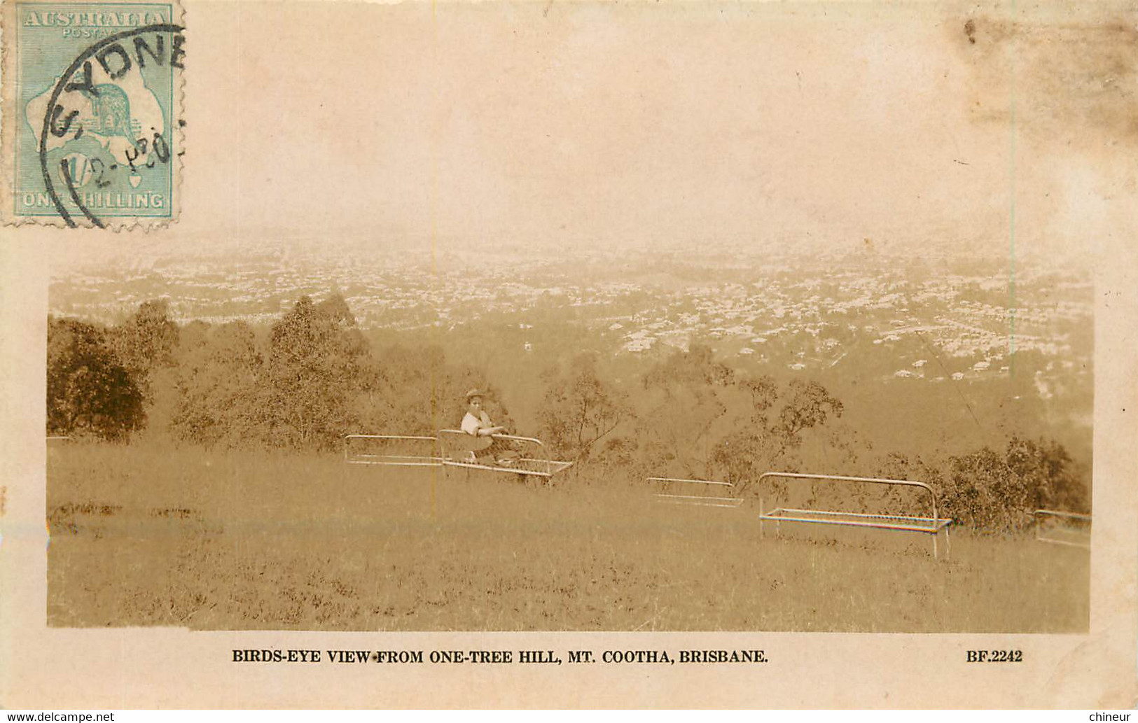 AUSTRALIE  BIRDS EYE VIEW FROM ONE TREE HILL MT COOTHA  BRISBANE - Brisbane