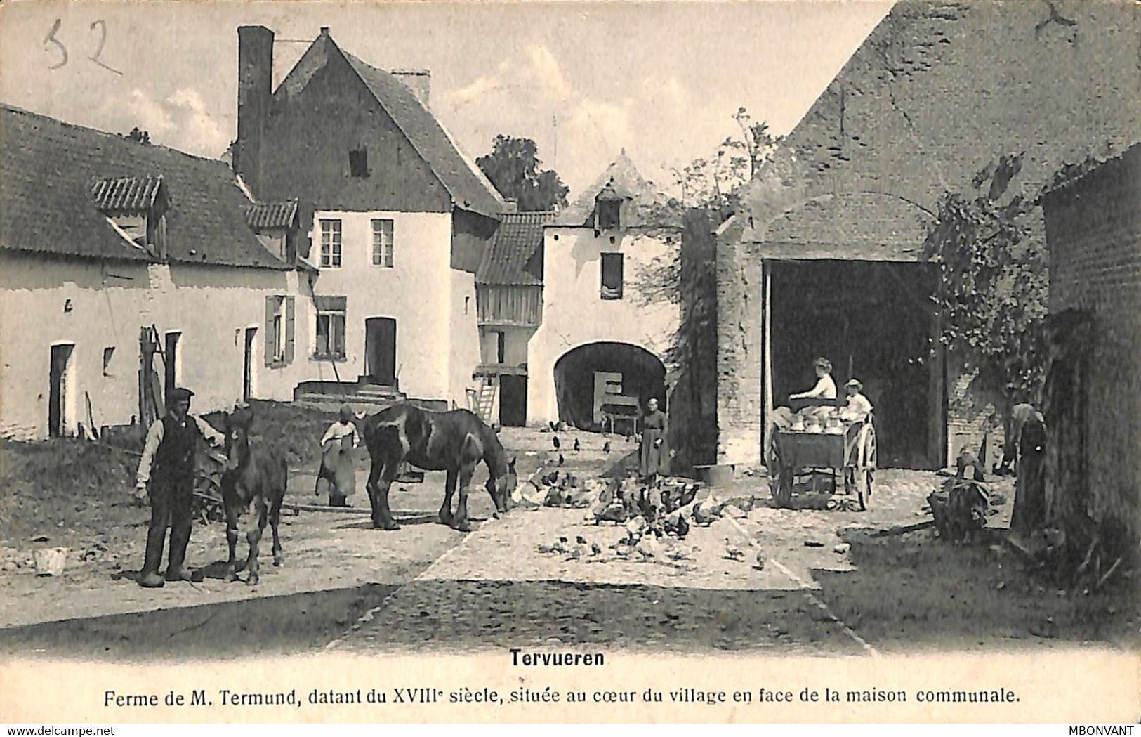 Tervuren - Ferme De M. Termund Datant Du XVIIIième Siècle - Landen