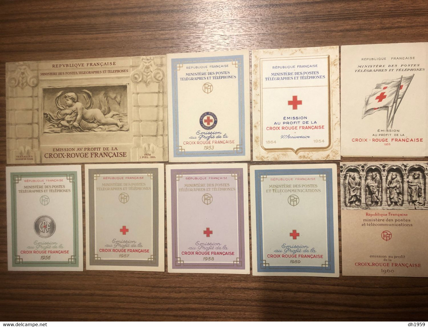 CARNETS CROIX ROUGE 1952 - 1969 ( 18 Carnets ) RED CROSS ROTES KREUZ LOT COLLECTION - Croix Rouge