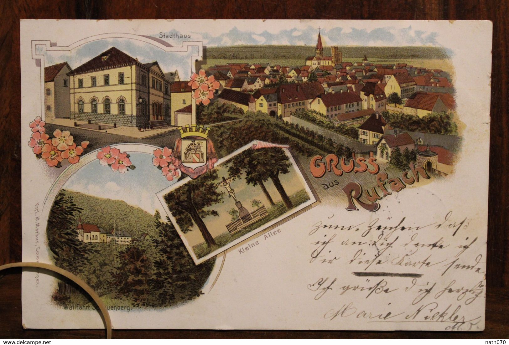 AK 1898 Cpa Gruss Aus Gruß Rufach Rouffach Deutsches Reich Litho Elsass Alsace - Rouffach