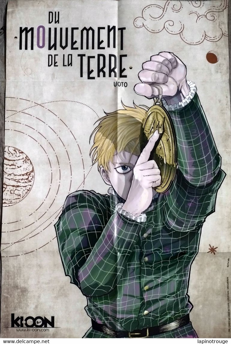 Affiche UOTO Du Mouvement De La Terre Manga Ki-oon 2023 - Posters