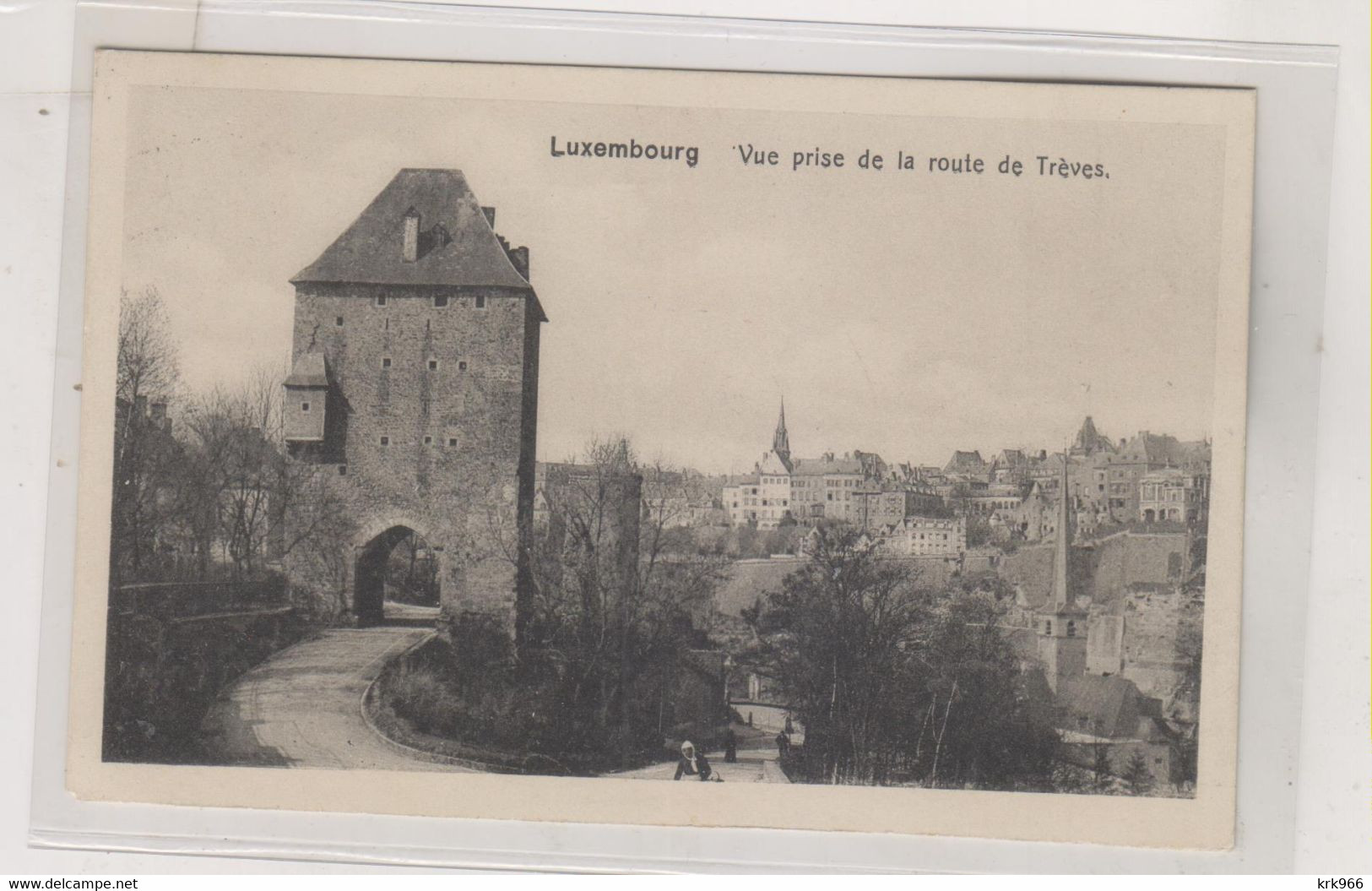 LUXEMBOURG E 1915 Nice Postcard To Germany - 1907-24 Coat Of Arms